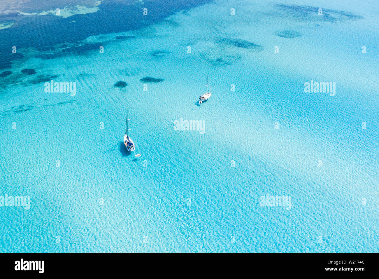 View From Above Stunning Aerial View Of Some Boats Sailing