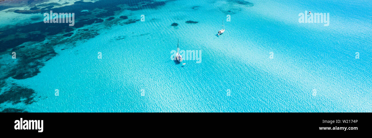 View From Above Stunning Aerial View Of Some Boats Sailing