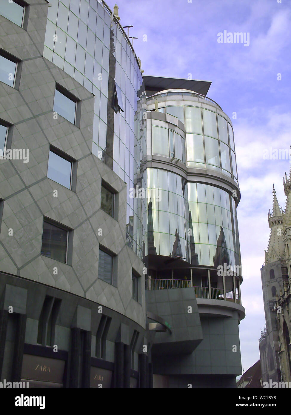 Vienna, building in the center of the town Stock Photo