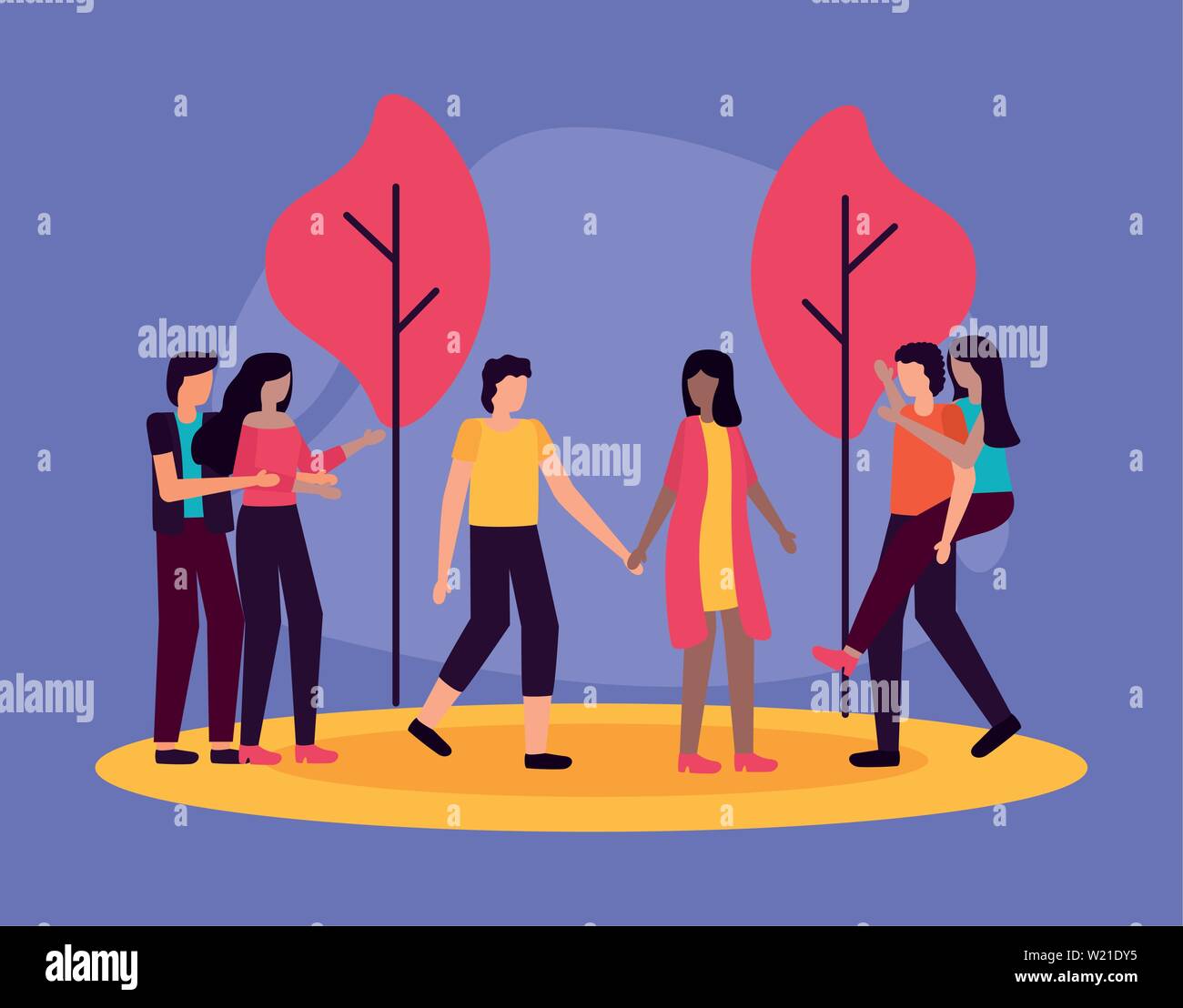 Slow activities Stock Vector Images - Alamy