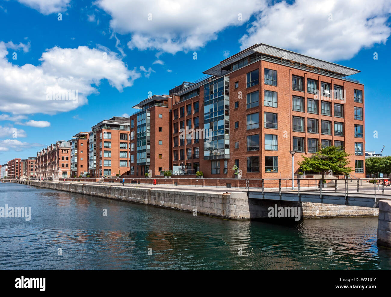 Flats at Pakhuskaj Langelinie Copenhagen harbour Copenhagen Denmark