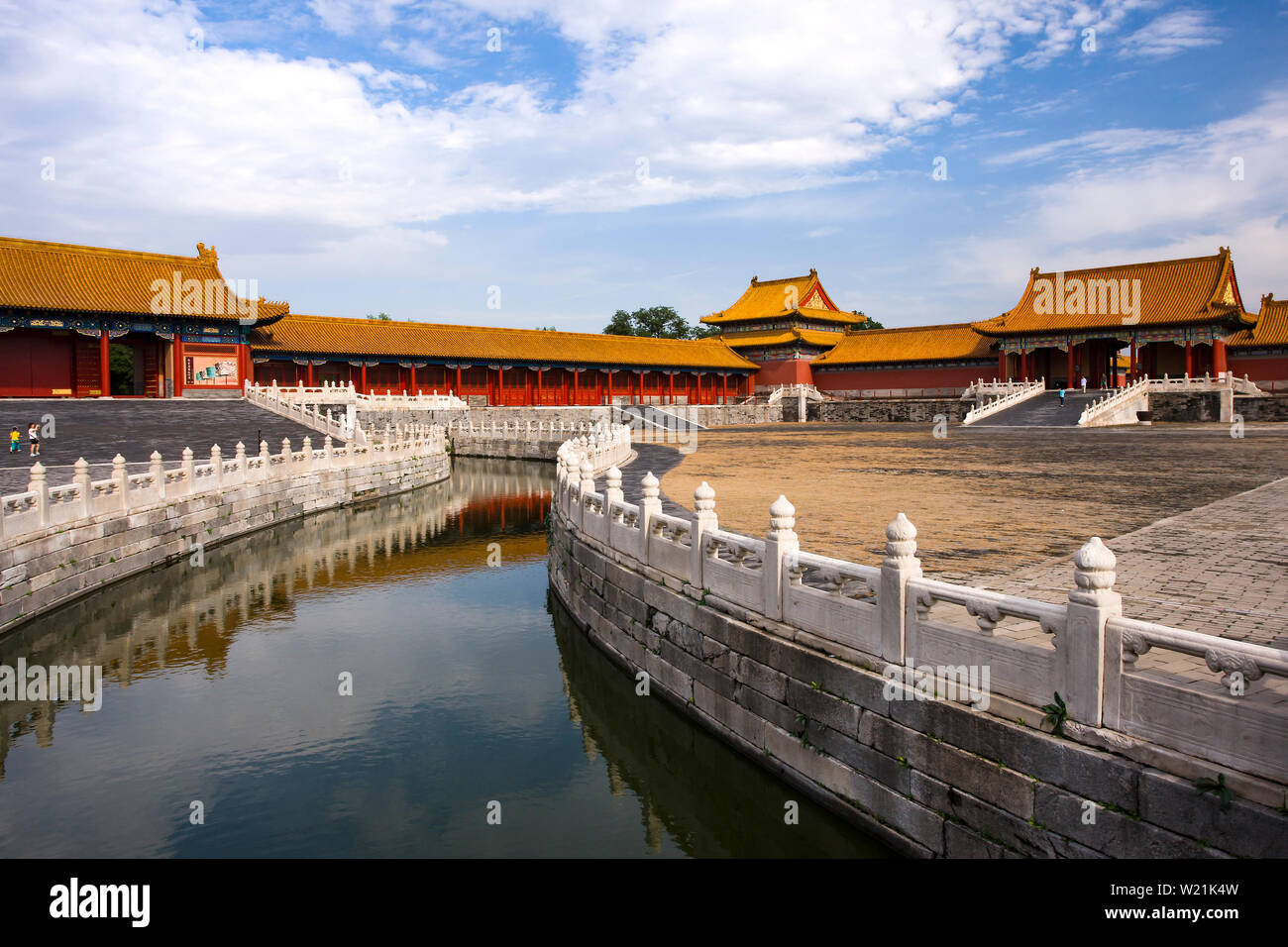 River of the golden waters, forbidden city, Beijing China Stock Photo