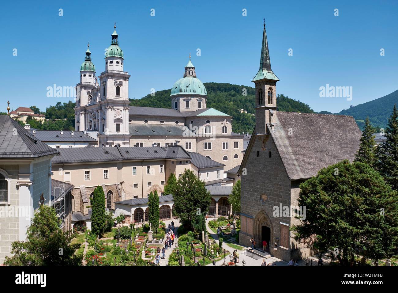 Salzburg st peters church hi-res stock photography and images - Alamy