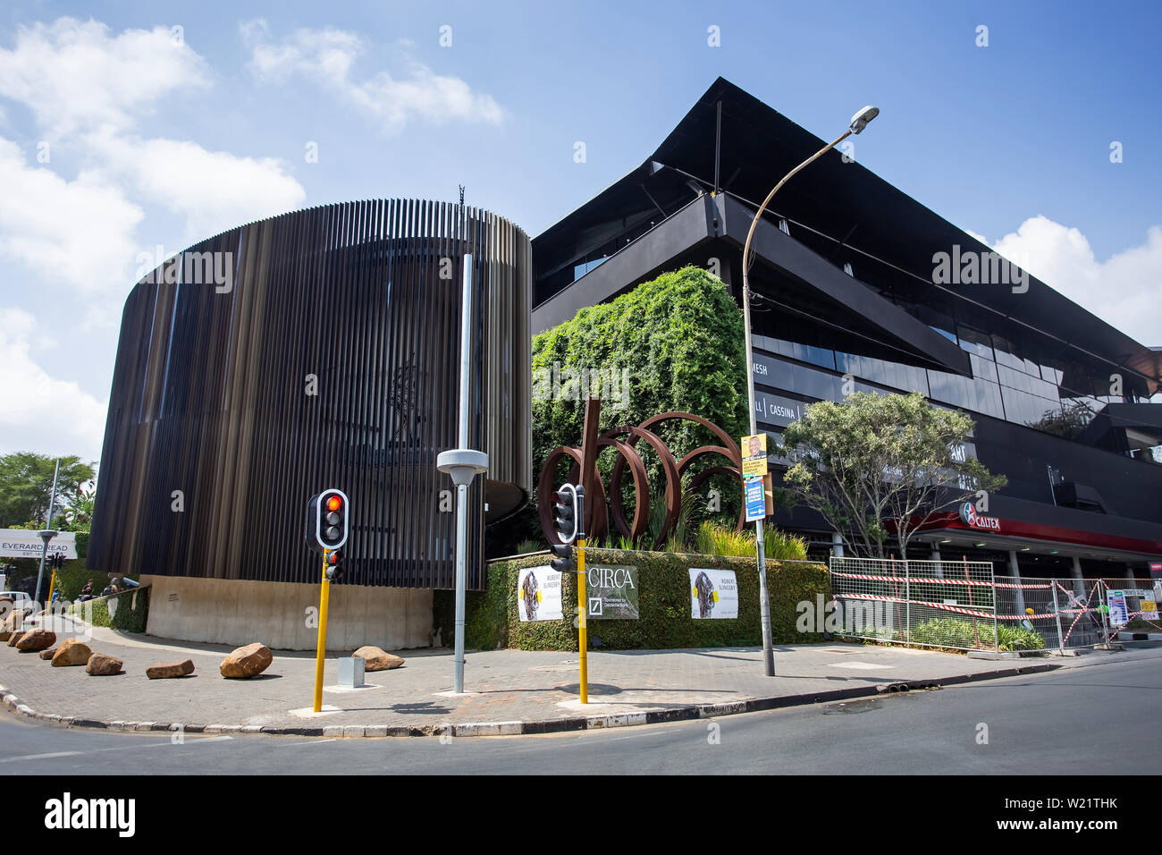 Johannesburg, South Africa, 22nd March 2019 Exterior of art studio