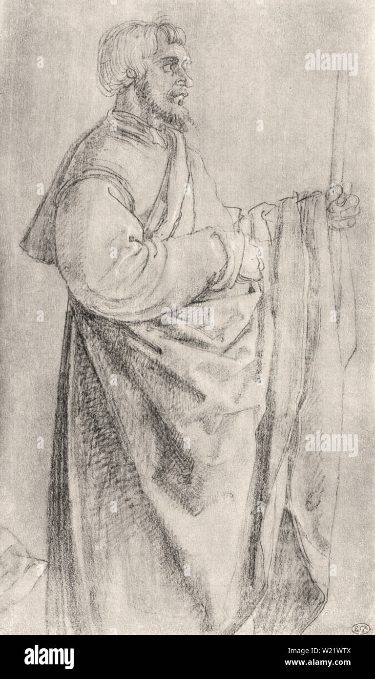 Albrecht Dürer - Apostle 1 Stock Photo