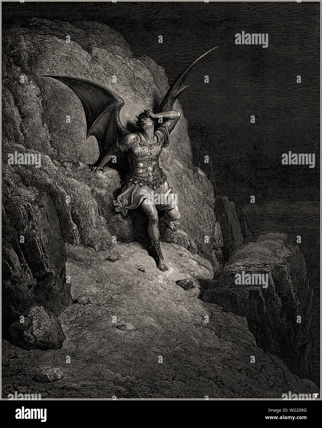 Gustave Doré - Paradise Lost 4 Stock Photo - Alamy