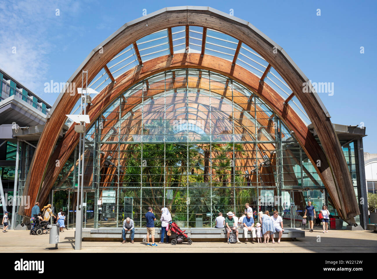 Sheffield Winter Gardens Sheffield City Center South Yorkshire England Sheffield Winter Gardens Sheffield City Center South Yorkshire England