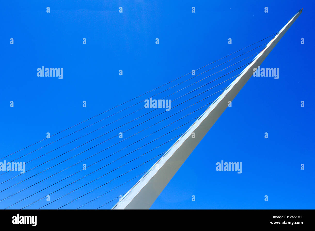 Sundial Bridge at Turtle Bay, Redding, California Stock Photo