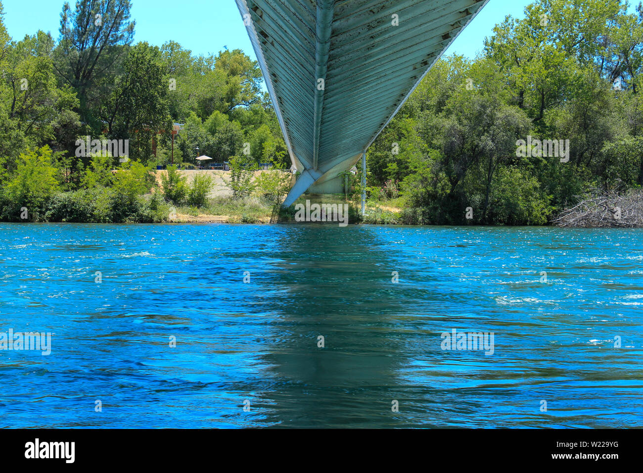 The Sacramento River- Principal river of Northern California in the ...