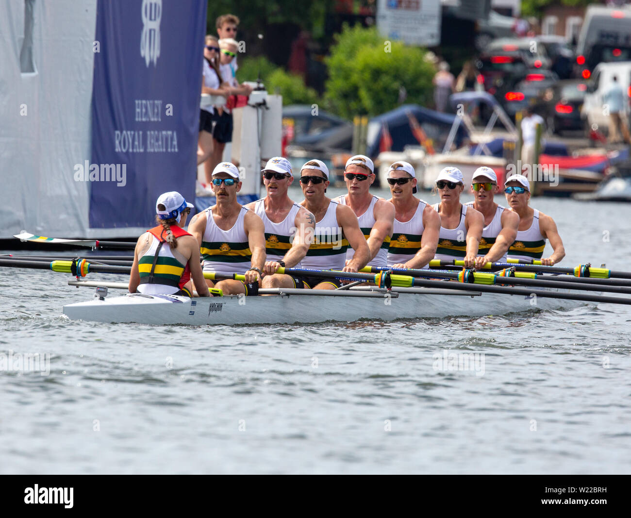 Henley on Thames, UK, 5th July 2019, Today at Henley Royal Regatta