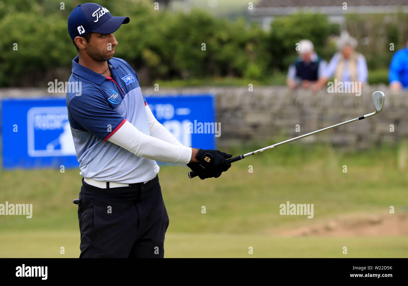 Berygtet Krav madlavning England's Aaron Rai during day two of the 2019 Dubai Duty Free Irish Open  at Lahinch Golf Club Stock Photo - Alamy