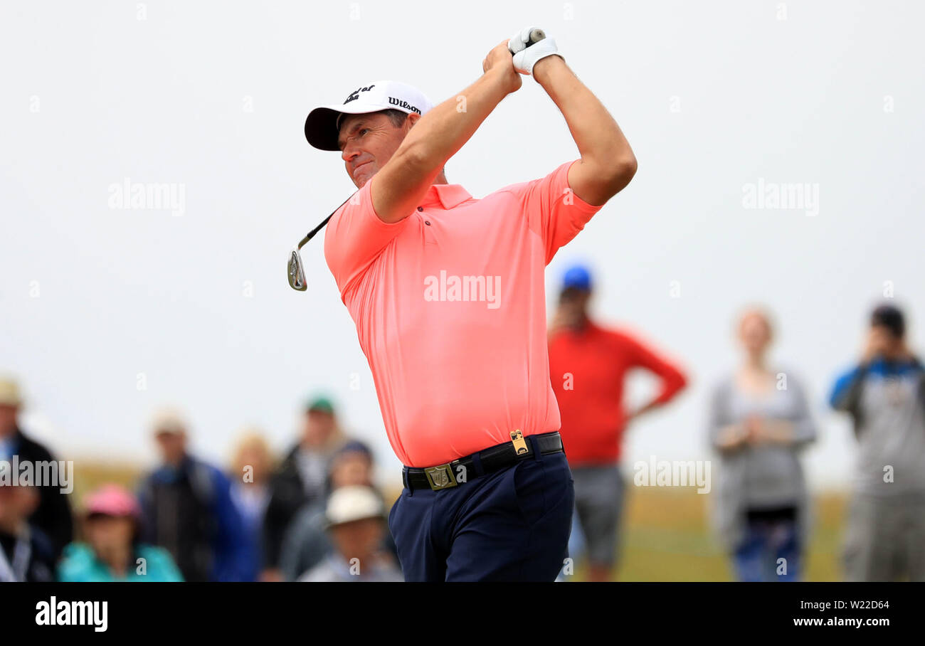 Ireland's Padraig Harrington during day two of the 2019 Dubai Duty Free