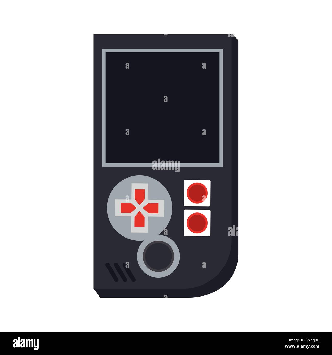 Portable videogame console technology isolated Stock Vector Image & Art ...