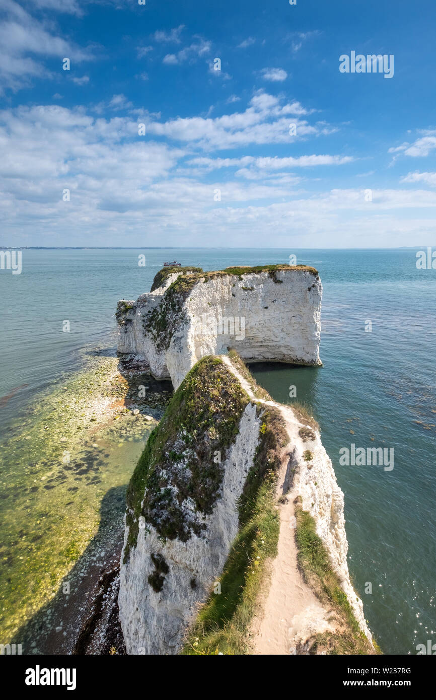 Old Harry Rocks, Isle of Purbeck, Dorset, UK Stock Photo Alamy