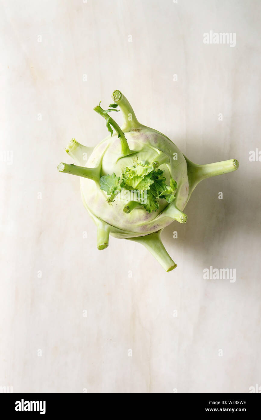 Garden kohlrabi root Stock Photo Alamy