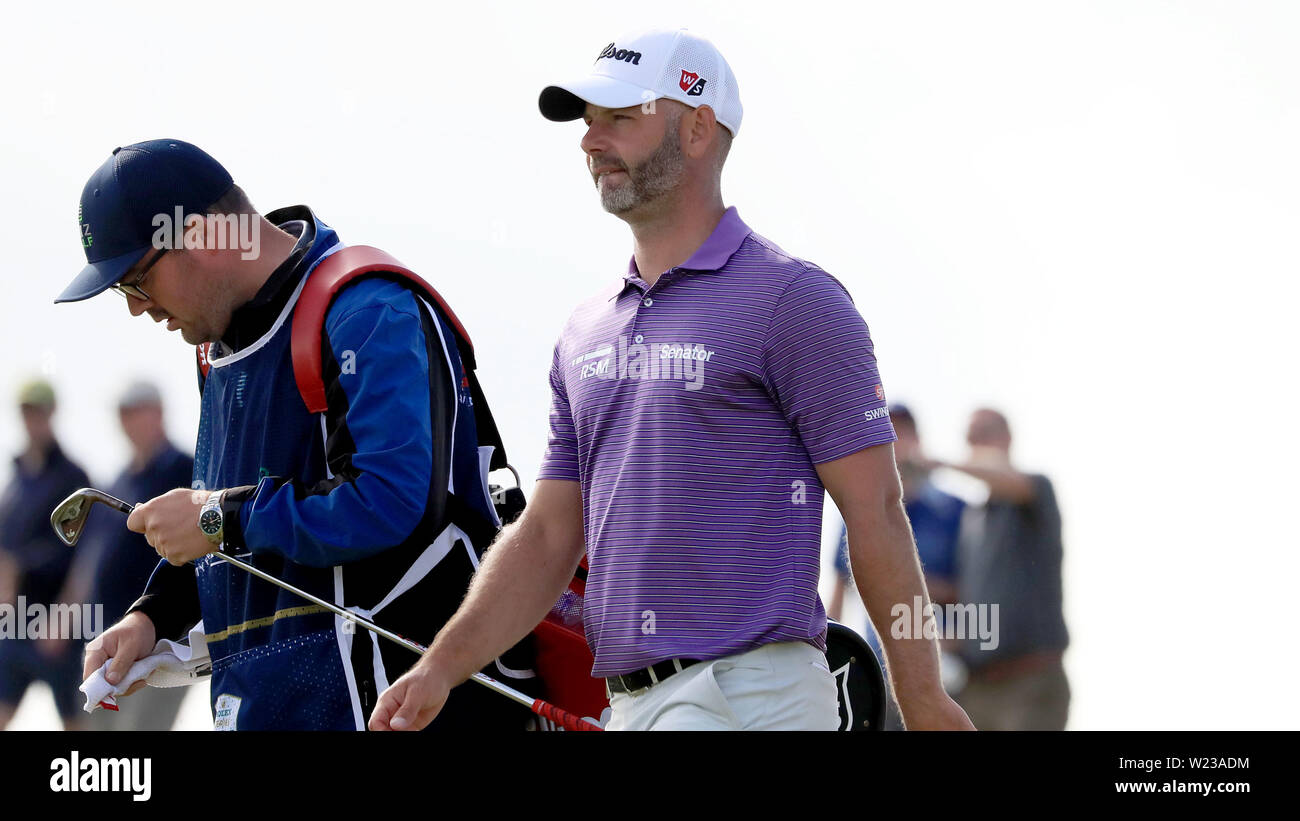 England's Paul Waring during day two of the 2019 Dubai Duty Free Irish