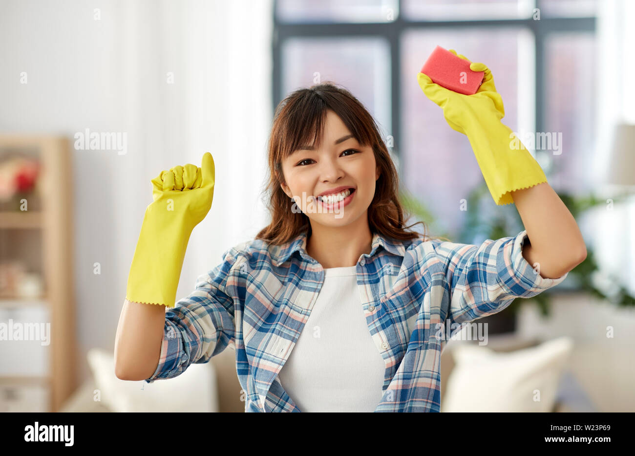Happy woman fist pump hi-res stock photography and images - Alamy