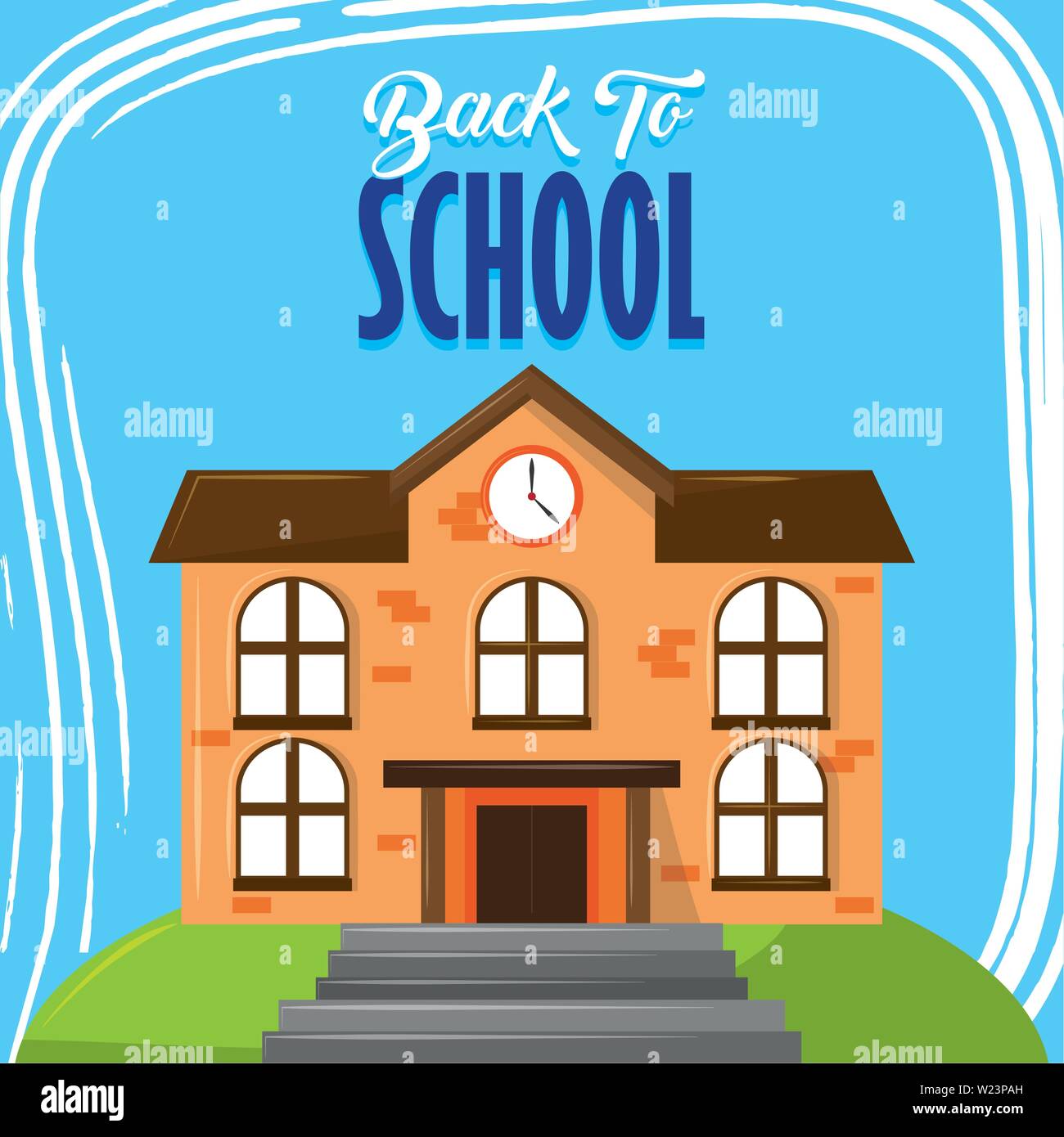 Back to school season card Stock Vector Image & Art Alamy