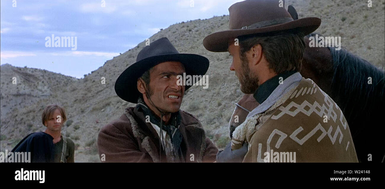 Klaus Kinski & Clint Eastwood Film: For A Few Dollars More; Per Qualche  Dollaro In Piu (Per qualche dollaro in piu) Characters: Monco, Juan Wild  The Hunchback It/Es/De 1965, Director: Sergio Leone