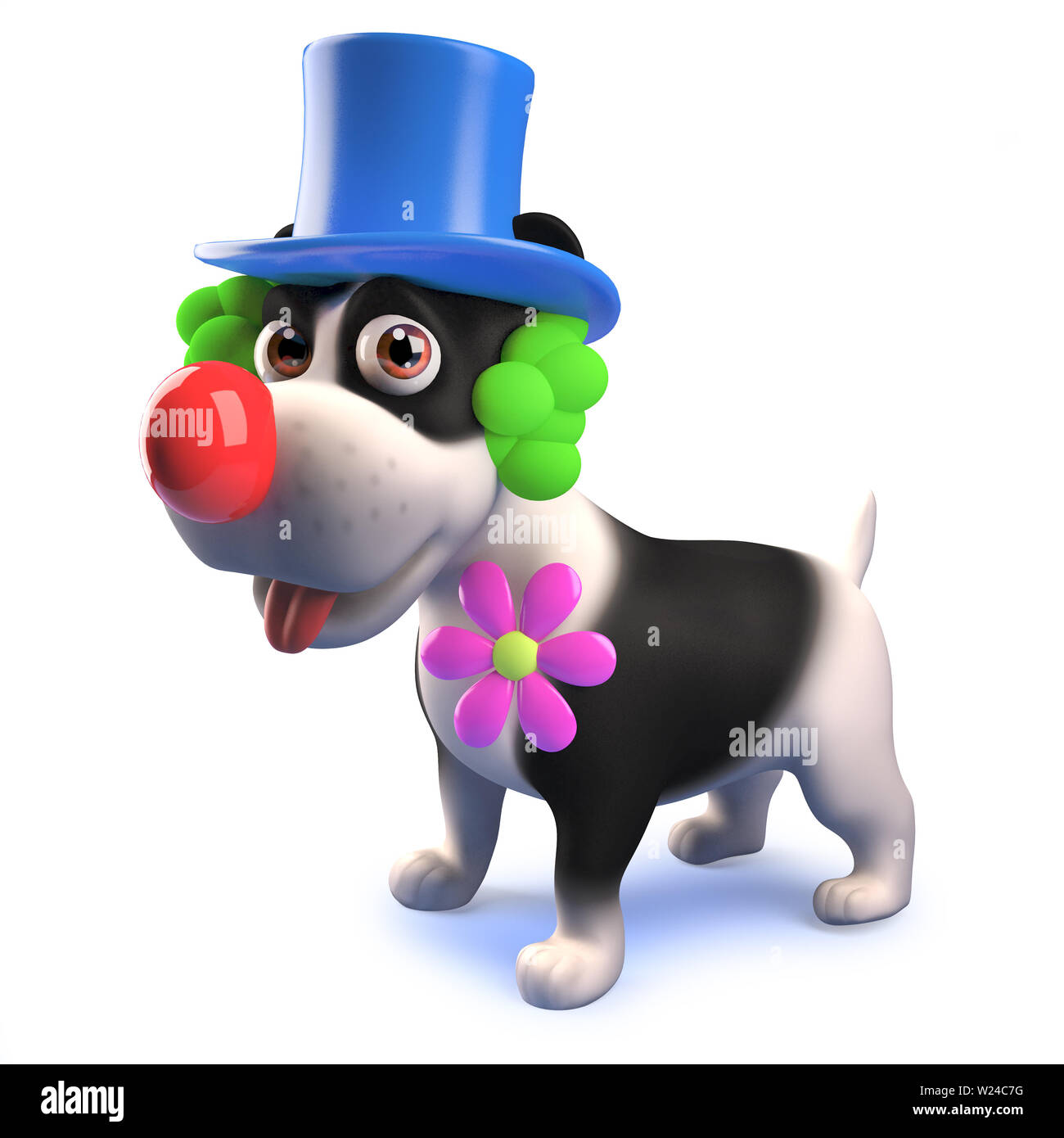 Download Dog Dressed As Clown High Resolution Stock Photography And Images Alamy