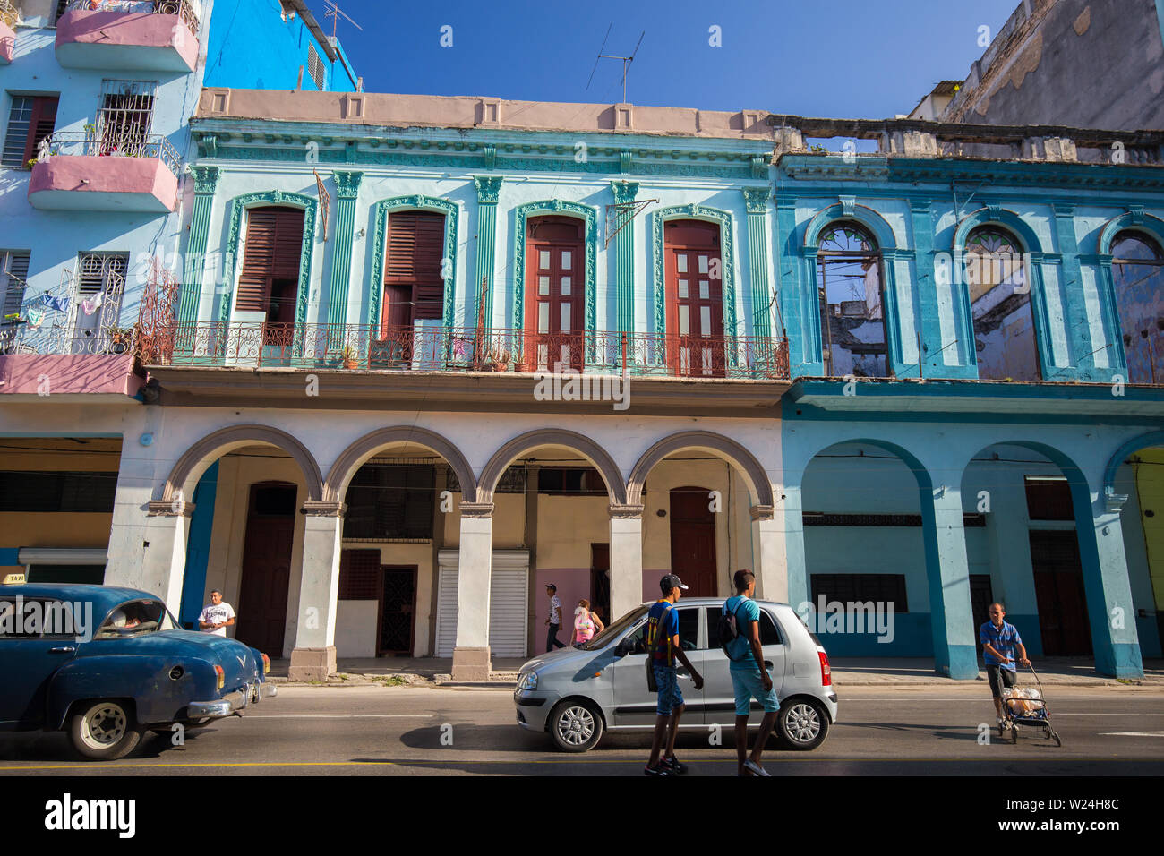 Republic of Cuba. Country in the Caribbean. Freedom Island. Stock Photo