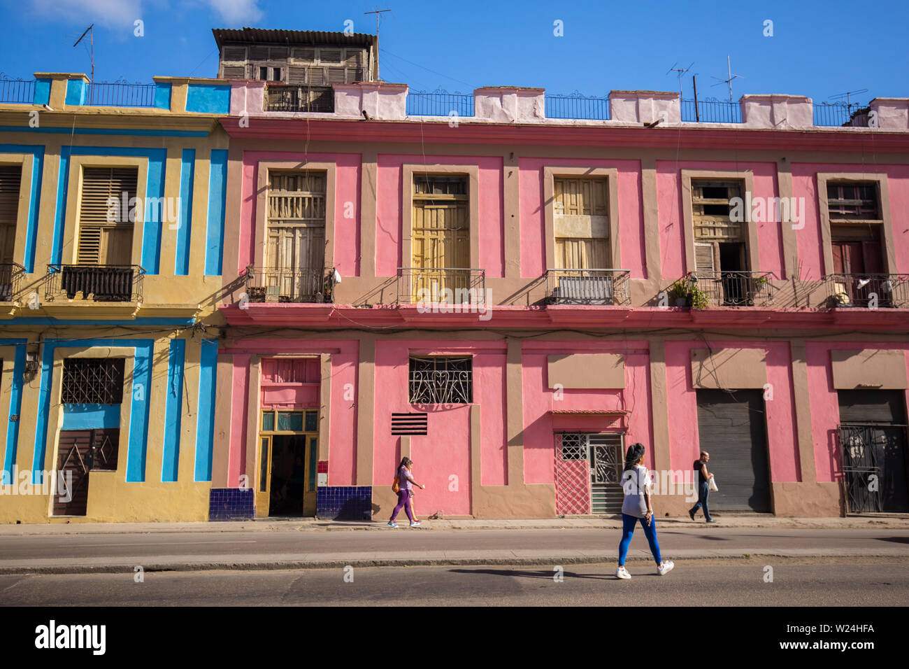 Republic of Cuba. Country in the Caribbean. Freedom Island. Stock Photo