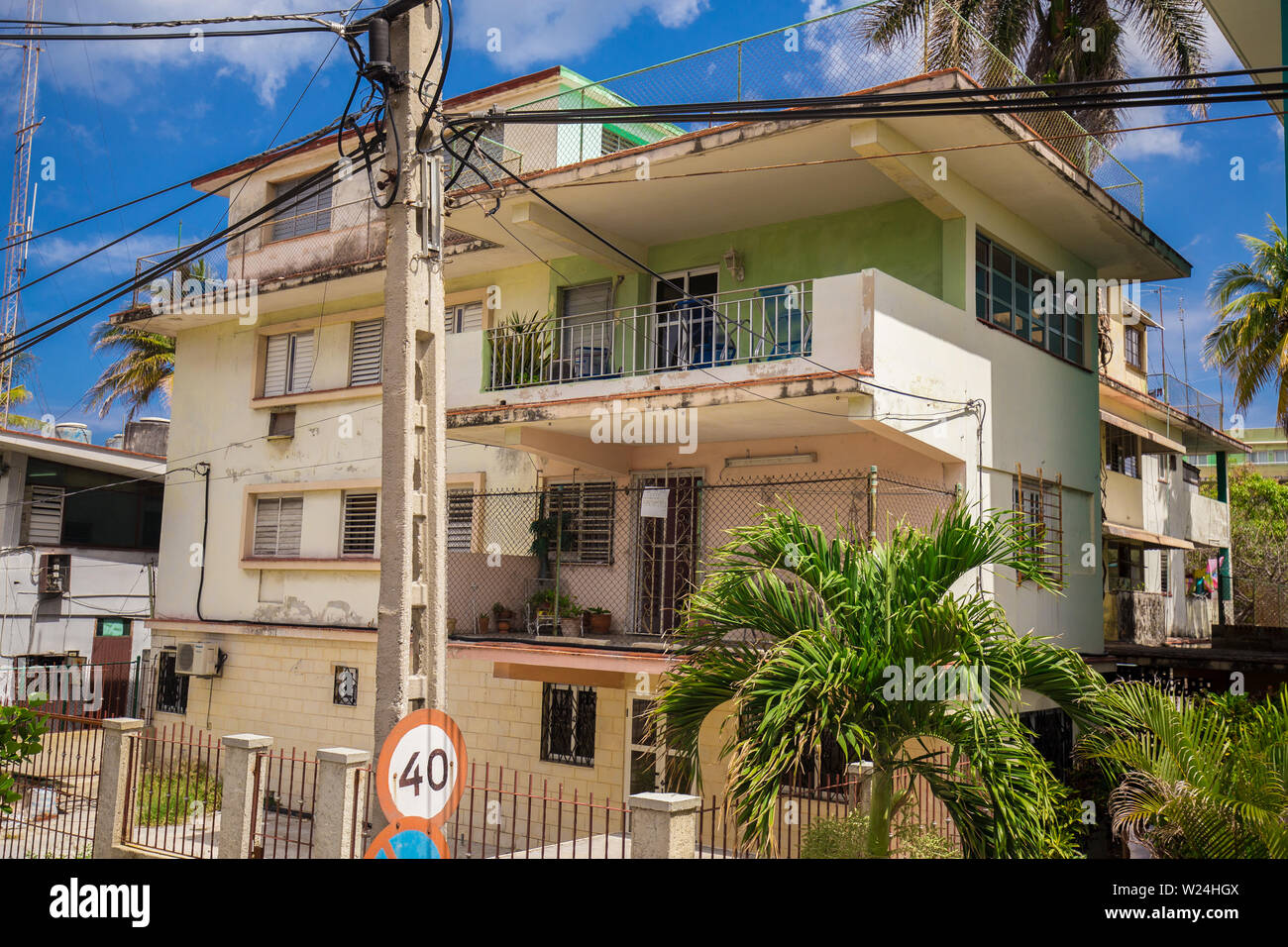 Republic of Cuba. Country in the Caribbean. Freedom Island. Stock Photo