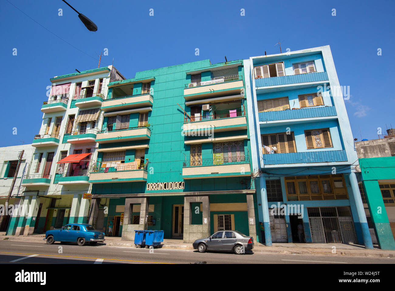 Republic of Cuba. Country in the Caribbean. Freedom Island. Stock Photo