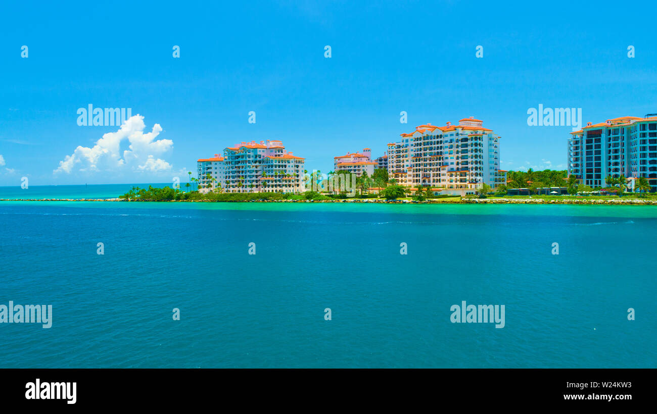 Fisher Island. Miami. Florida. USA Stock Photo Alamy