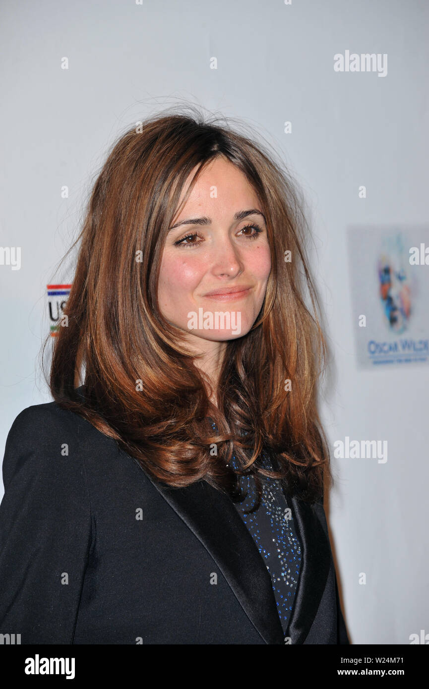 LOS ANGELES, CA. February 19, 2009: Rose Byrne at the US-Ireland Alliance  Oscar Wilde Gala honoring the Irish in Film, at the Ebell Club, Los  Angeles. © 2009 Paul Smith / Featureflash Stock Photo - Alamy