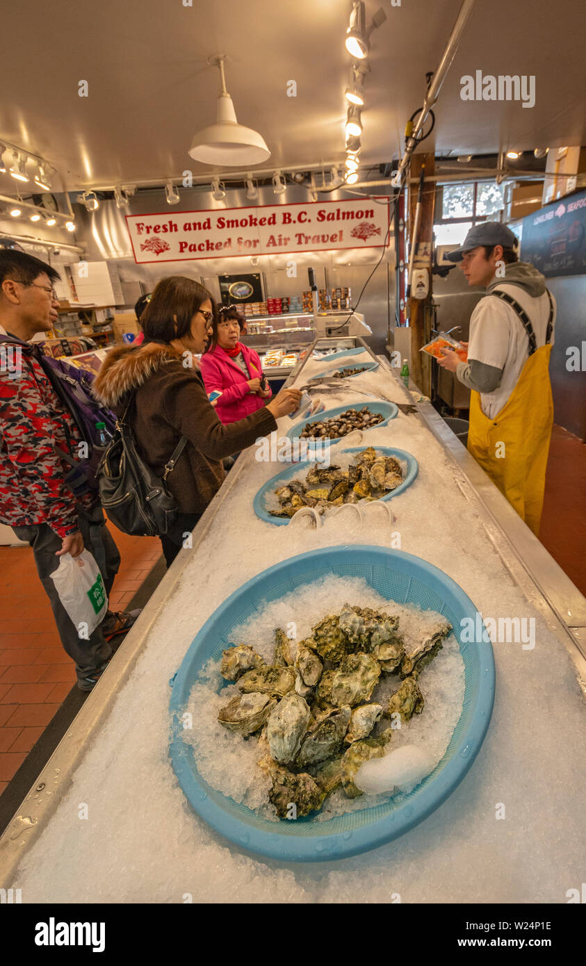 Granville island market fish hires stock photography and images Alamy