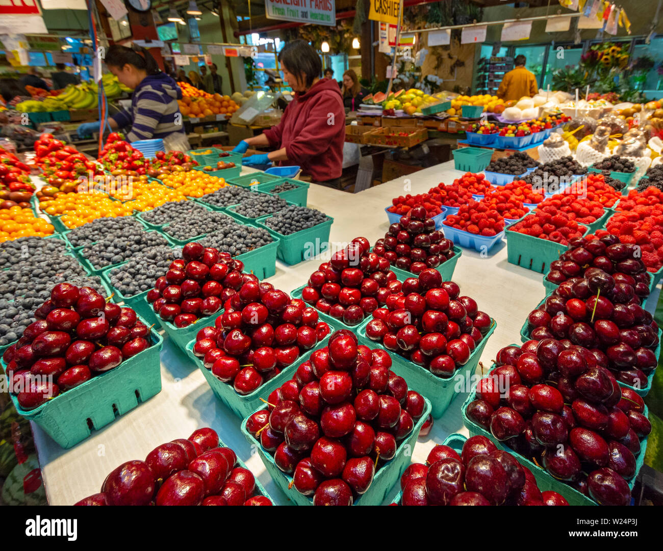 Canada, British Columbia, Vancouver, Granville Island Public Market