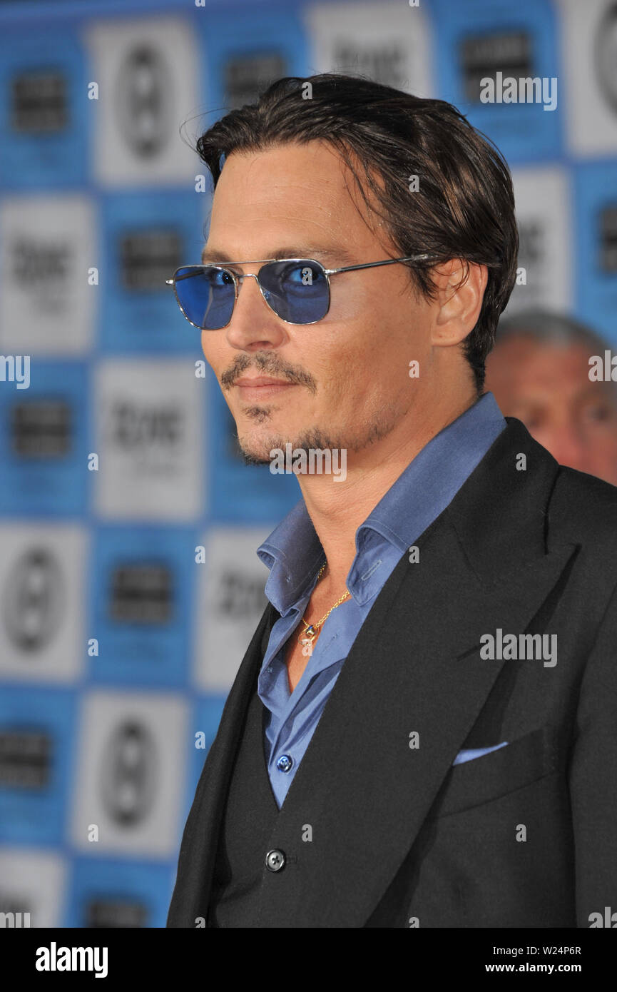 LOS ANGELES, CA. June 23, 2009: Johnny Depp at the Los Angeles premiere
