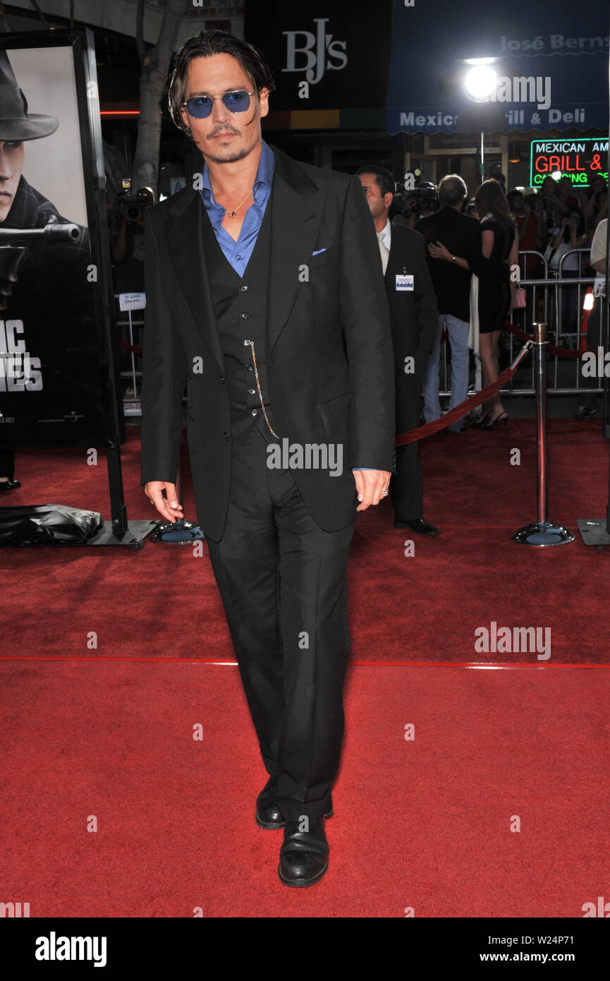 LOS ANGELES, CA. June 23, 2009: Johnny Depp at the Los Angeles premiere