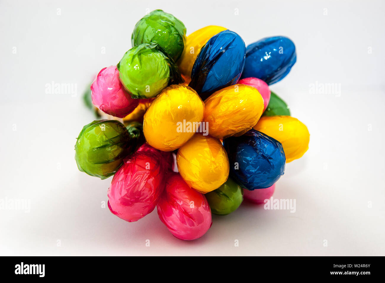 Colorful Easter Eggs Stock Photo