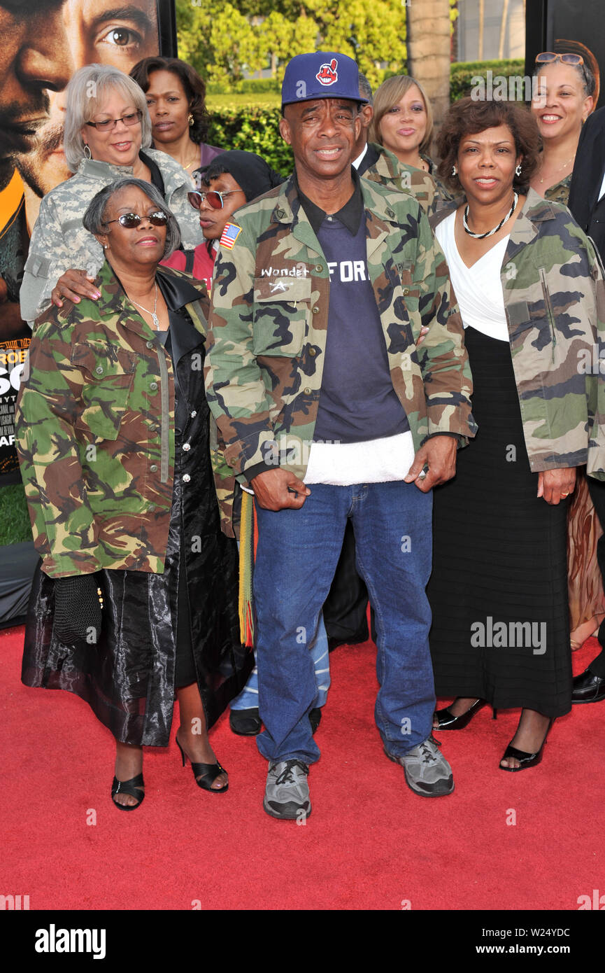 LOS ANGELES, CA. April 20, 2009: Nathaniel Anthony Ayers & family at the  Los Angeles premiere of The Soloist at Paramount Theatre, Hollywood. The  movie is based on the story of how