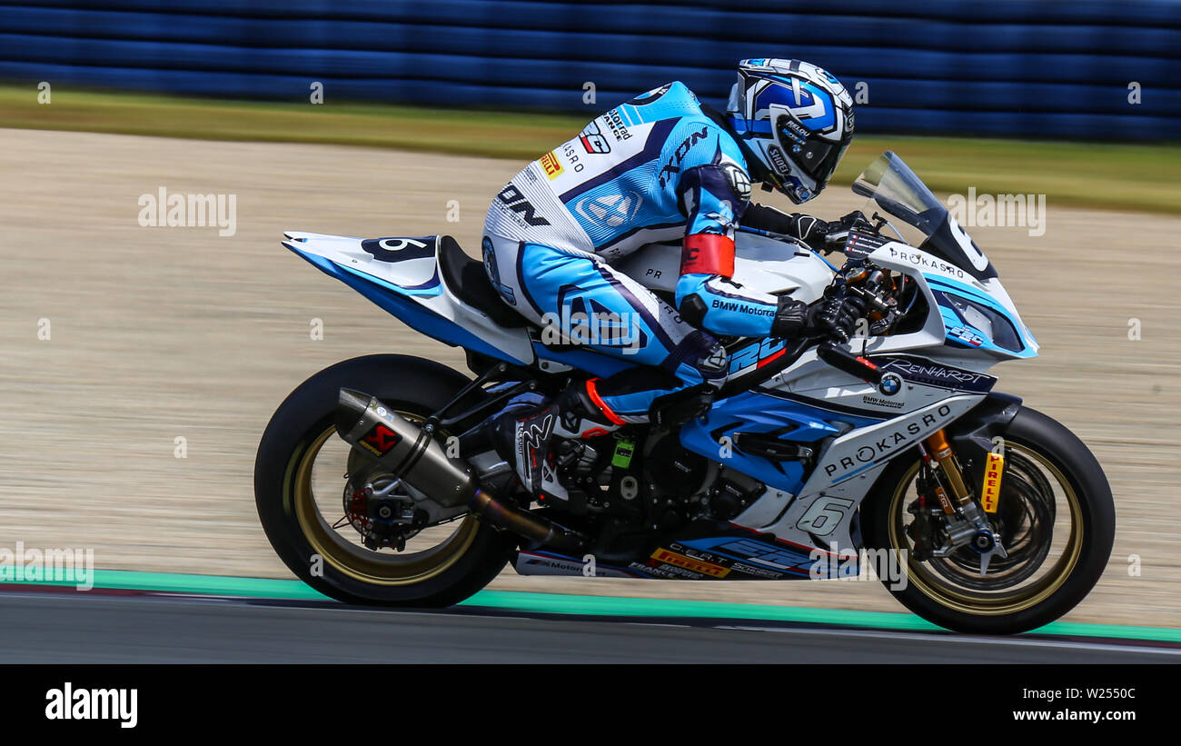 Oschersleben, Germany, June 09, 2019: BMW S1000RR by Team ERC-BMW Motorrad  Endurance compete to FIM Endurance World Championship at Motorsport Arena  Stock Photo - Alamy