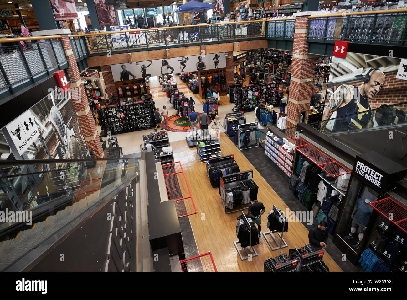 NBA Jerseys, Modell's Sporting Goods Store Interior, NYC Stock Photo - Alamy