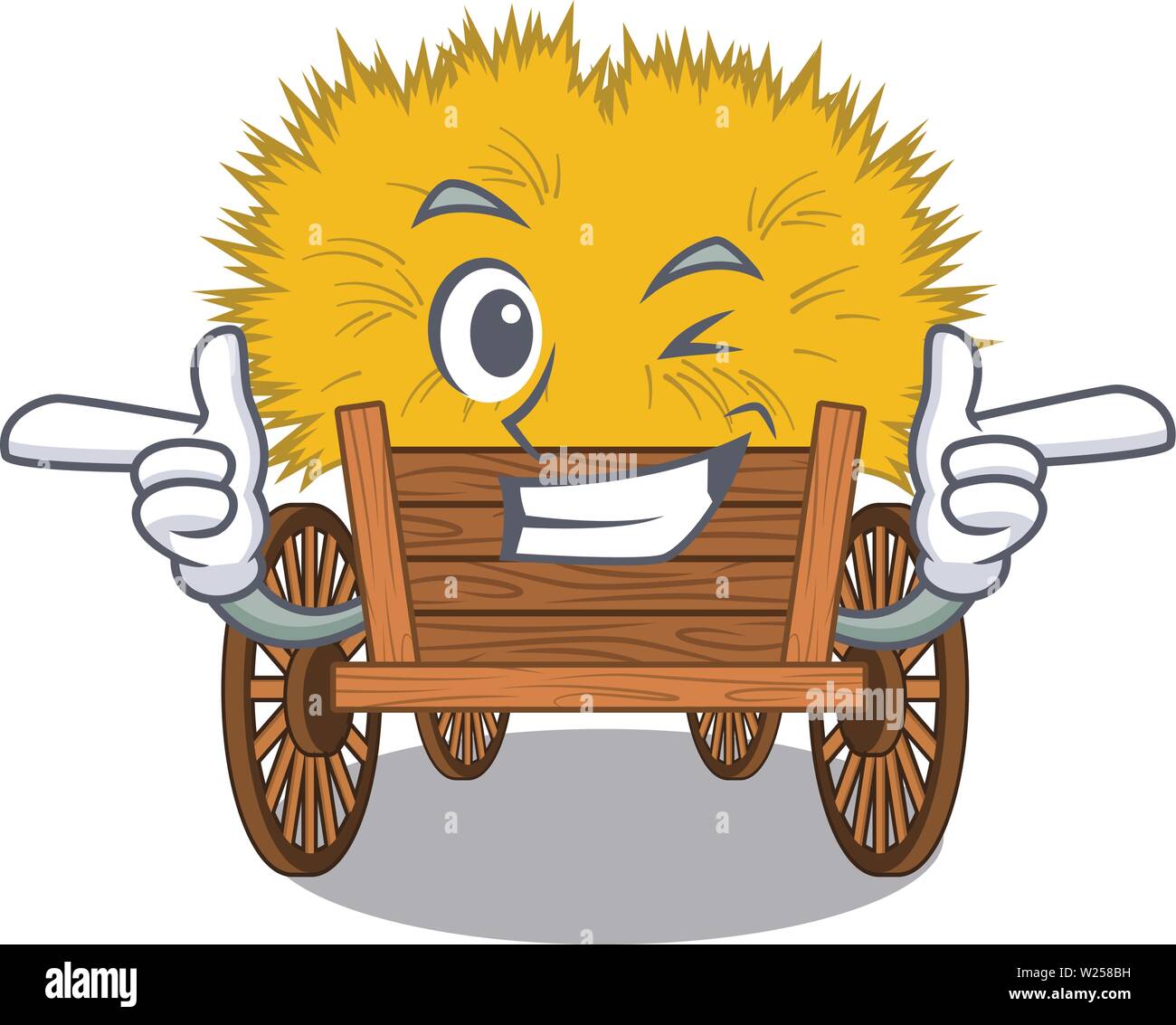 Hayride farm Stock Vector Images - Alamy