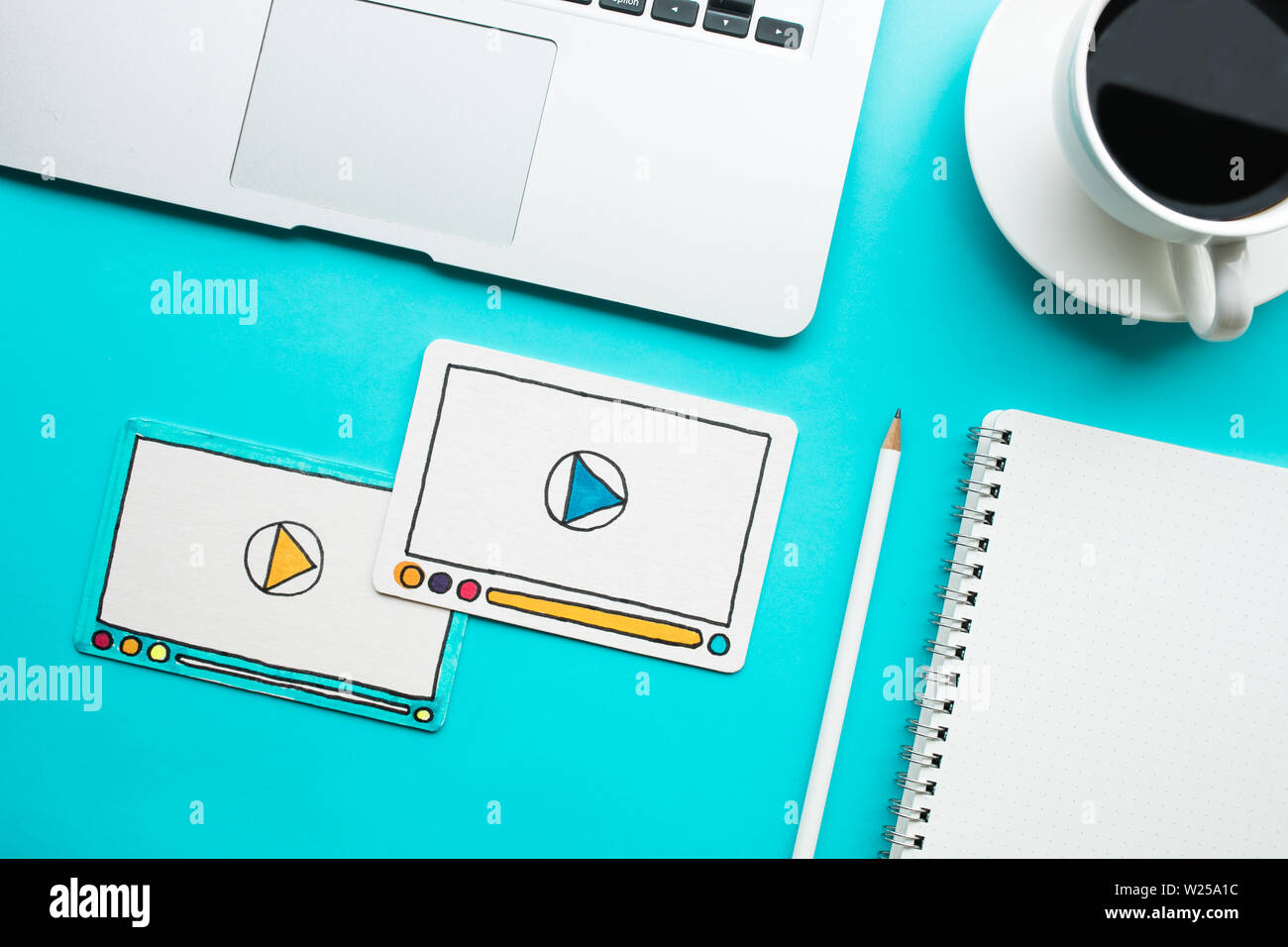 Viral marketing,Social media,Online marketing concepts ideas Stock Photo