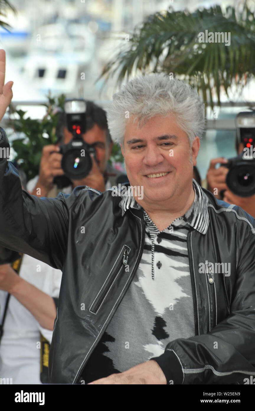 Cannes France May 19 2009 Pedro Almodovar At Photocall For His New Movie Broken Embraces