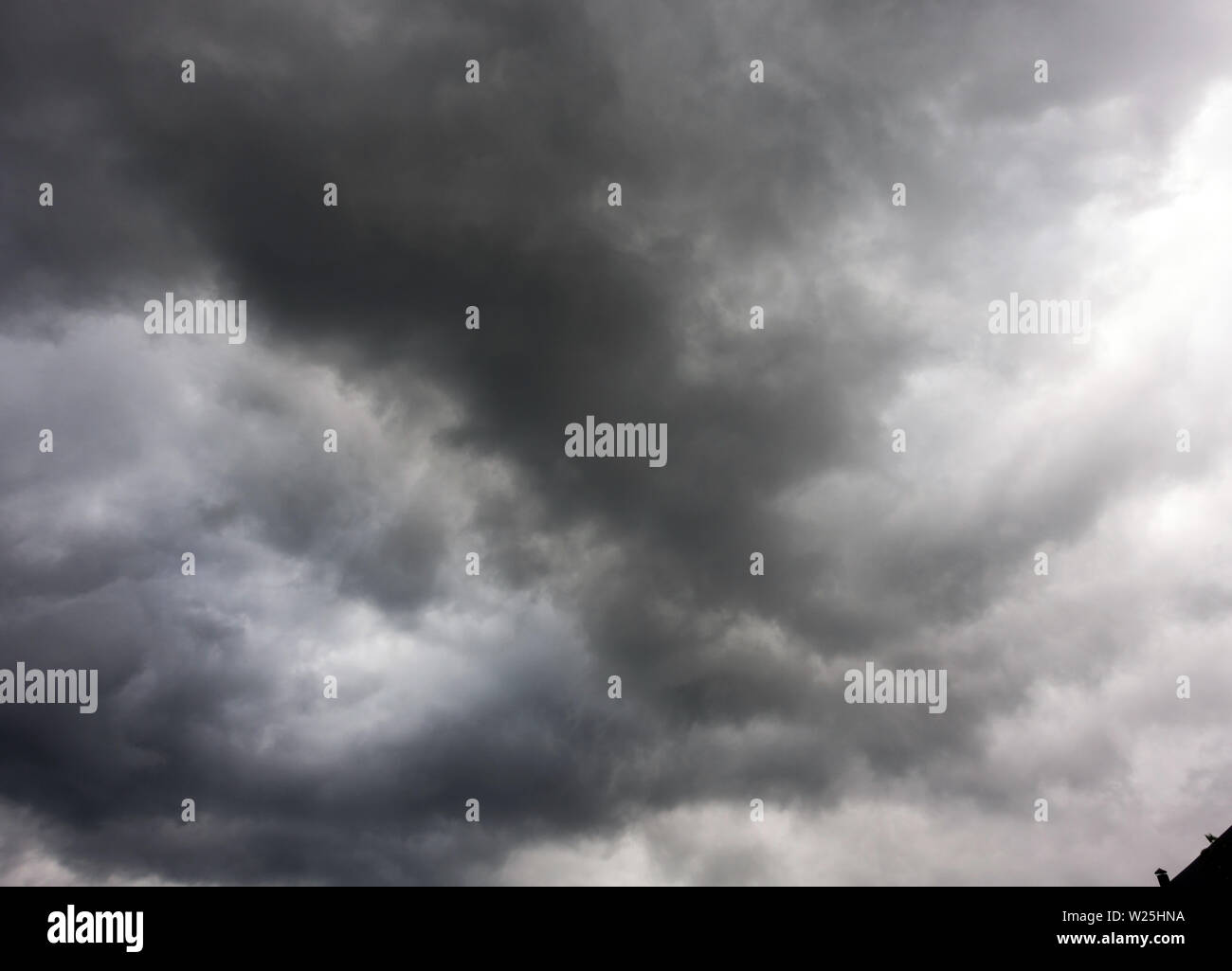 Dark and Dramatic Storm Clouds Area Background Stock Photo - Alamy