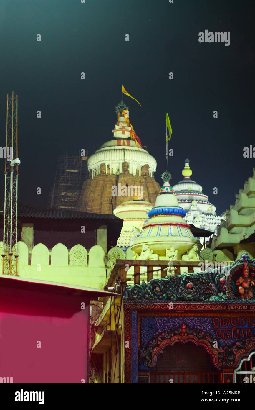 Lord Jagannath temple puri odisha India Stock Photo