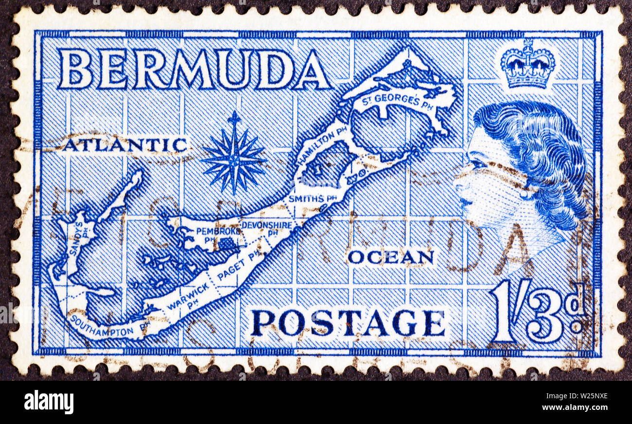 Stamp bermuda hires stock photography and images Alamy