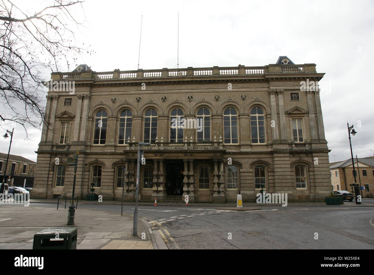 Grimsby Town Hall Stock Photo