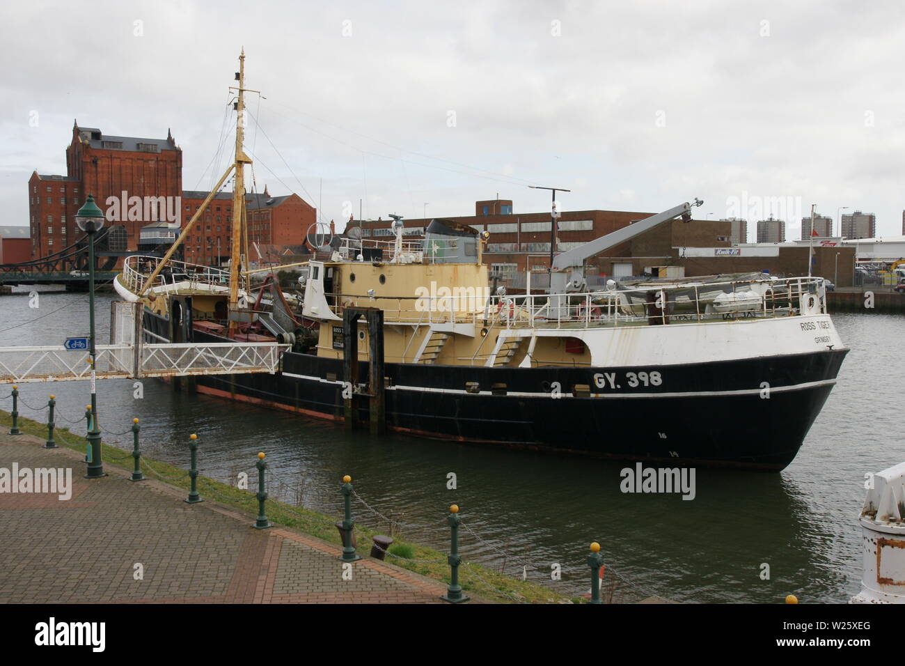 Ross Tiger, sidewinder fishing trawler Stock Photo