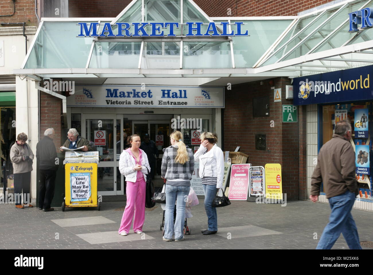 Freshney Place, Grimsby, Lincolnshire Stock Photo Alamy