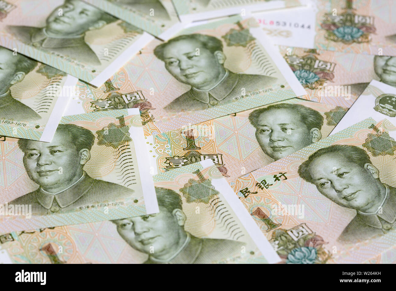 Collection of the chinese banknotes Stock Photo - Alamy