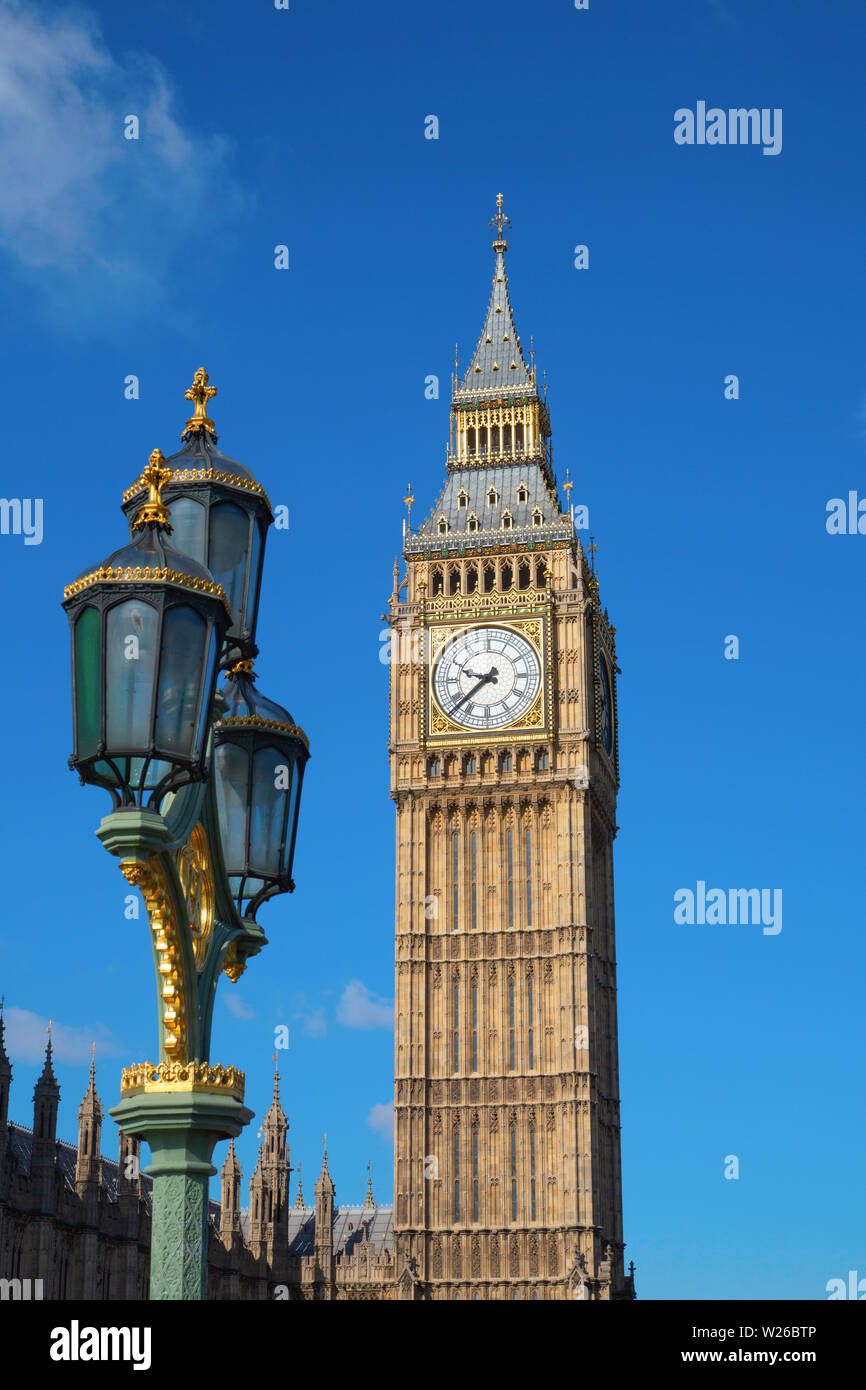 Famous Big Ben Clock Tower In London Uk Stock Photo Alamy
