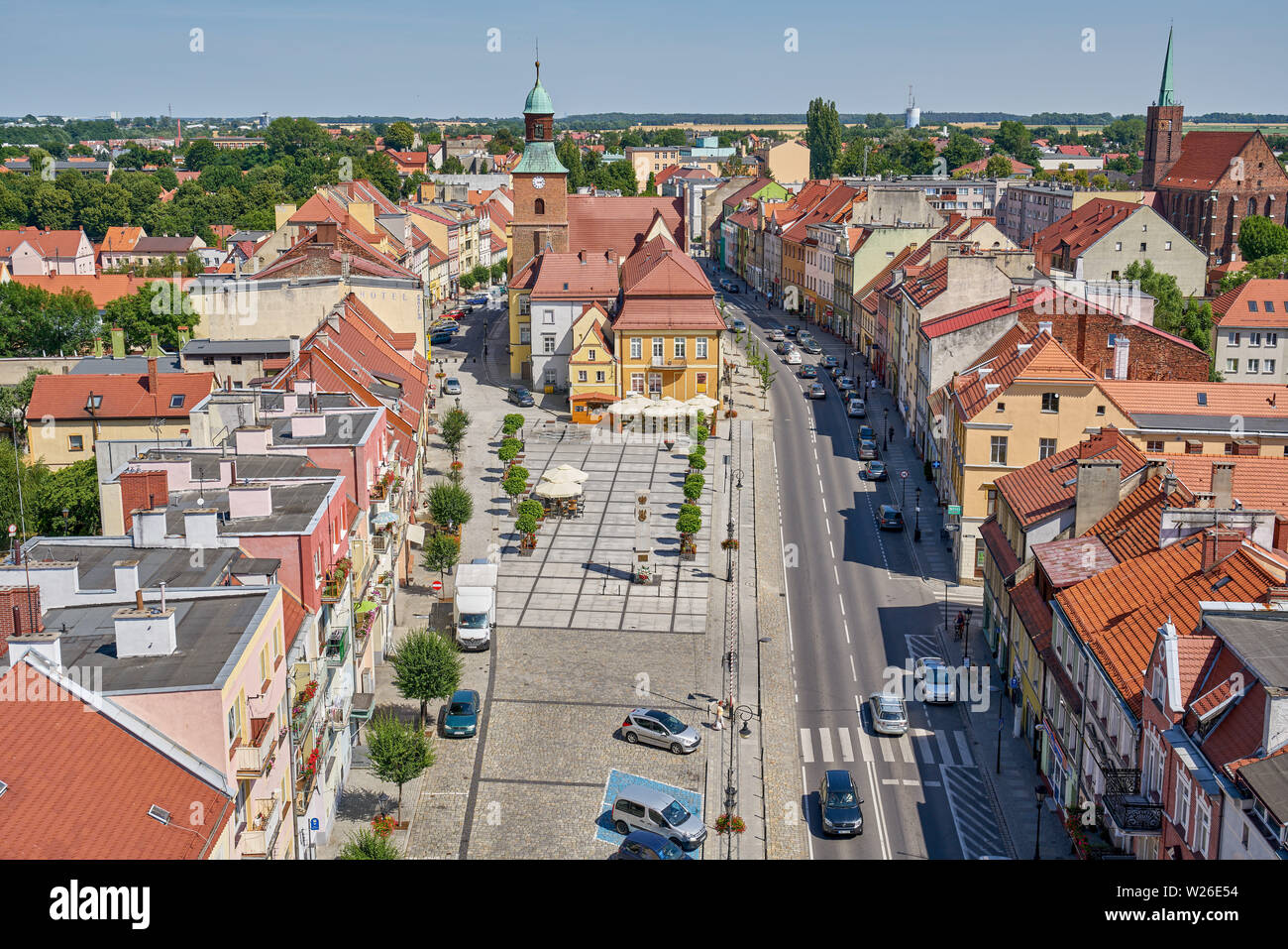 Sroda Slaska Little Medieval Silesian Town Lower Silesia Poland Neumarkt Niederschlesien Stock Photo Alamy